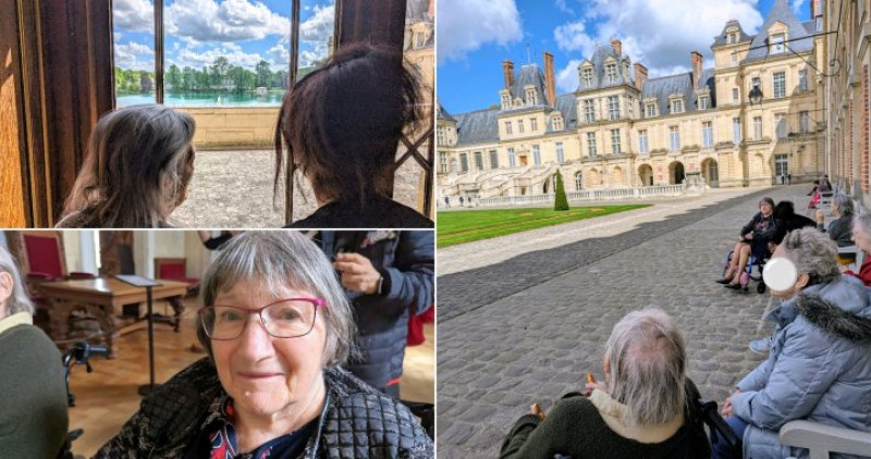 Sortie au château de Fontainebleau le 6 mai